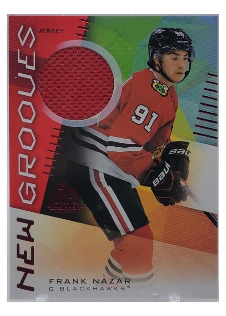 2024-25 SP Game Used New Grooves Frank Nazar #NG-2 card