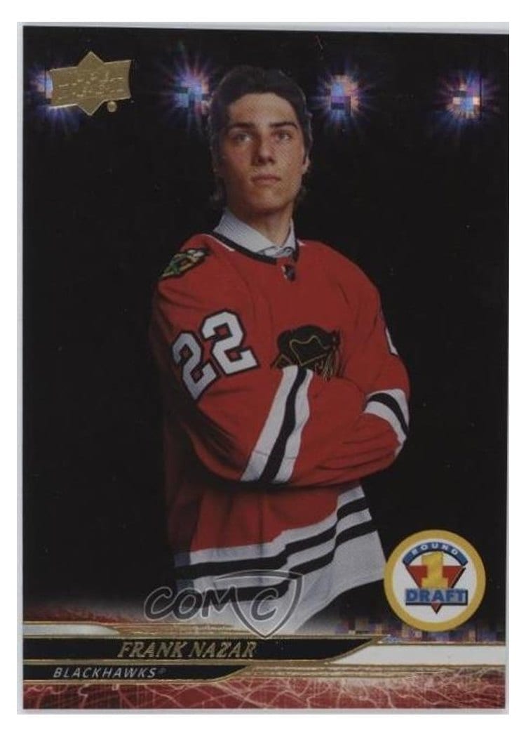 2024-25 Upper Deck Base Set Frank Nazar #731 card