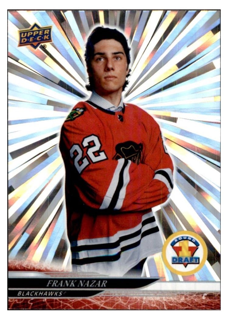 2024-25 Upper Deck Base Set Frank Nazar #731 card