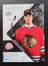 2024-25 Upper Deck Black Diamond Exquisite Collection Rookie Draft Day Frank Nazar #RDD-FN card