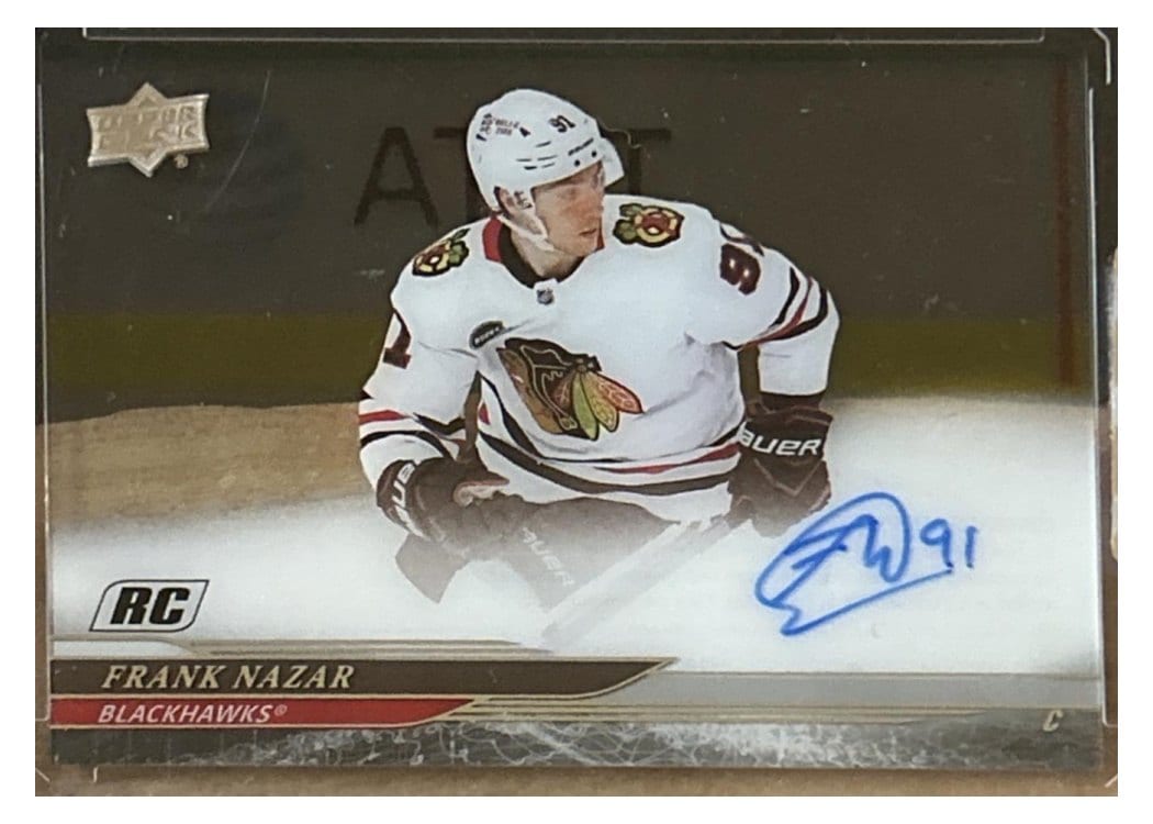 2024-25 Upper Deck Clear Cut Base Set Frank Nazar #CC-FN