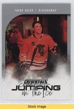 2024-25 Upper Deck Credentials Jumping on the Ice Frank Nazar #JI-FN card