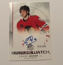 2024 SP Authentic Frank Nazar #138 card