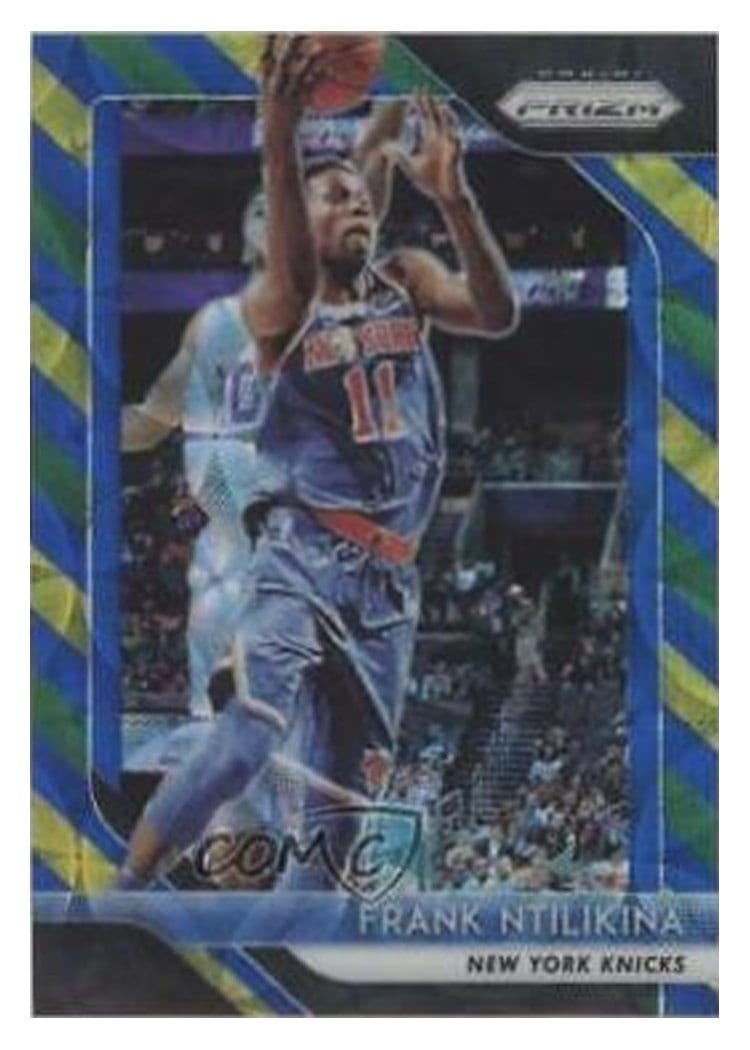 2018-19 Panini Prizm Base Set Frank Ntilikina #247 card