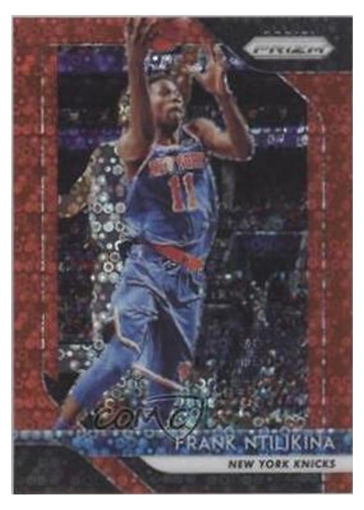 2018-19 Panini Prizm Base Set Frank Ntilikina #247 card