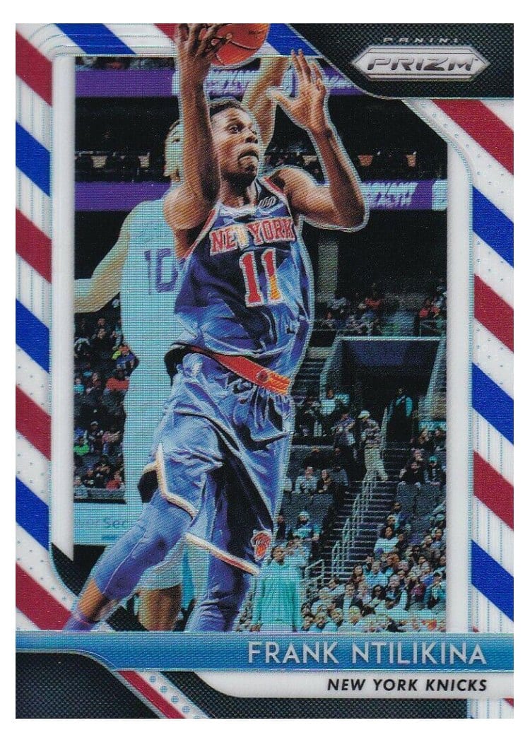 2018-19 Panini Prizm Base Set Frank Ntilikina #247 card
