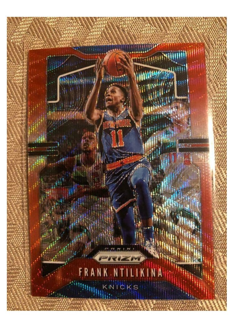 2019-20 Panini Prizm Base Set Frank Ntilikina #177 card