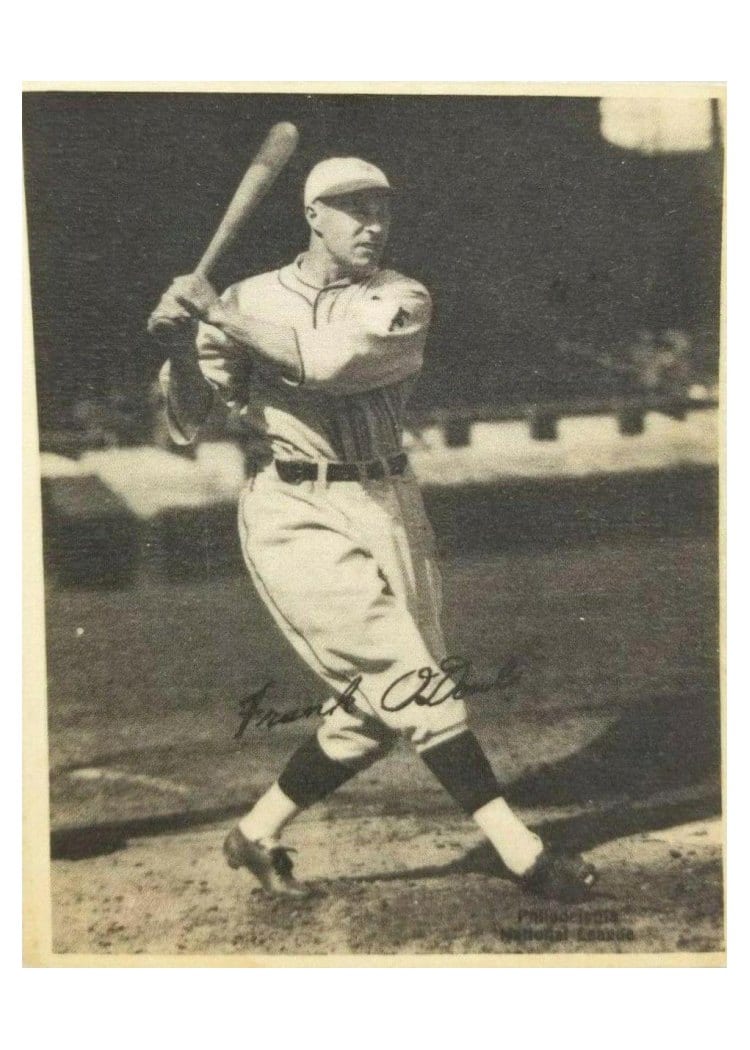 1929 R316 Kashin Publications Frank O'Doul card