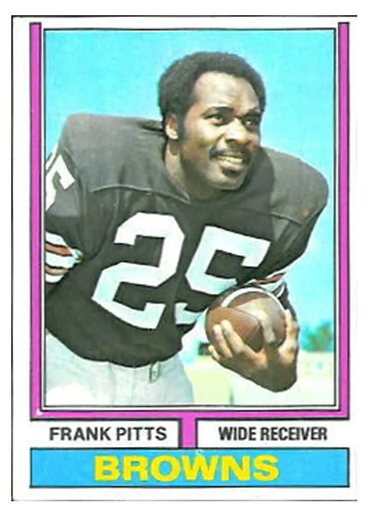 1974 Topps Frank Pitts #11 card