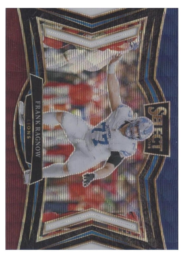 2024 Panini Select Base Set Frank Ragnow Tie-Dye Prizm #438 card