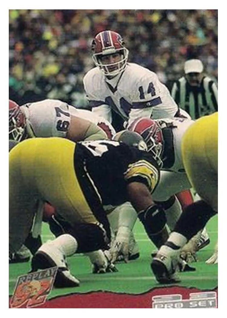 1993 Pro Set Frank Reich #23 card