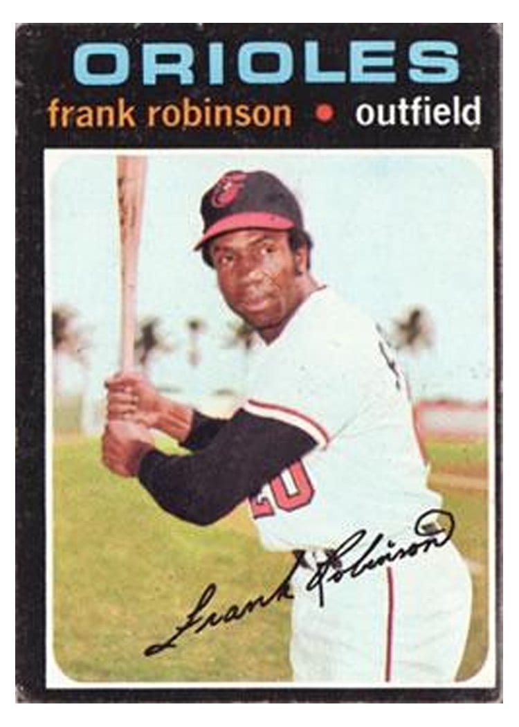 1971 Topps Frank Robinson #640 card