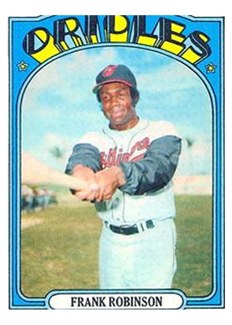1972 Topps Frank Robinson #100 card