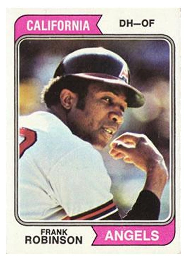 1974 Topps Frank Robinson #55 card