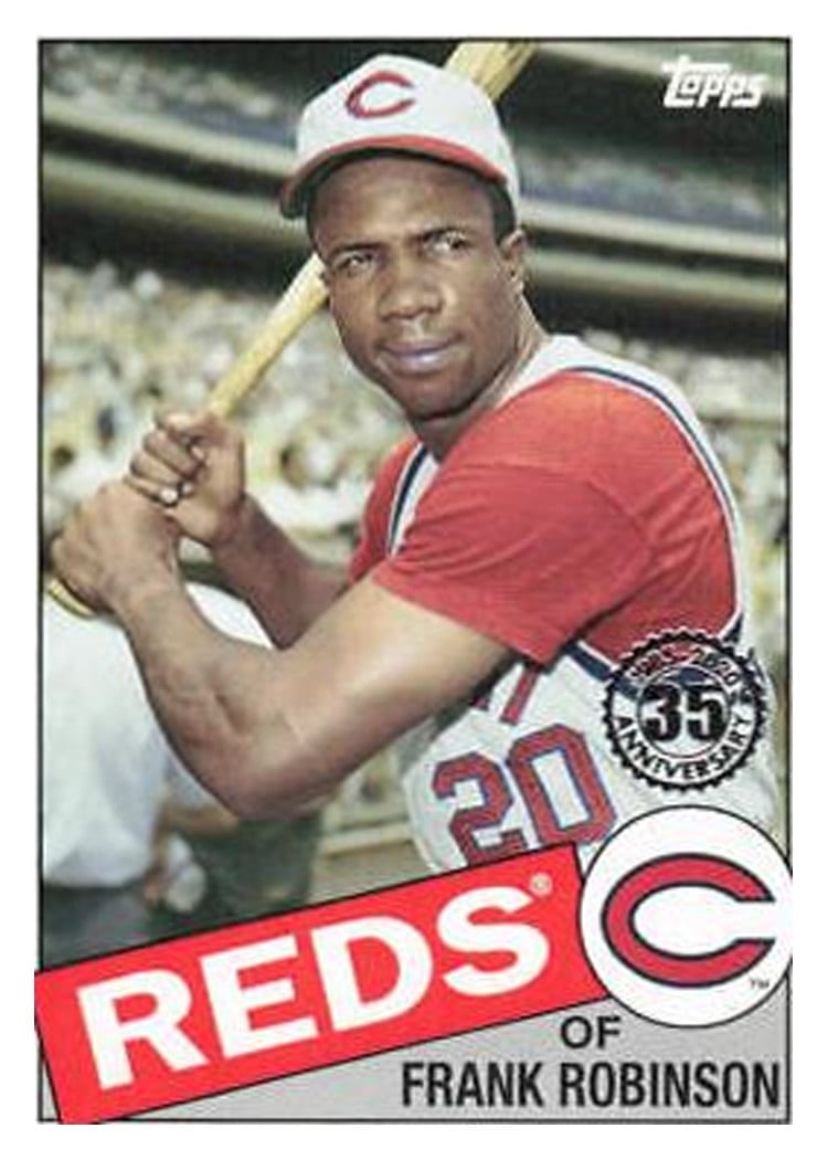 2020 Topps Update 1985 Topps Frank Robinson #85TB-16 card
