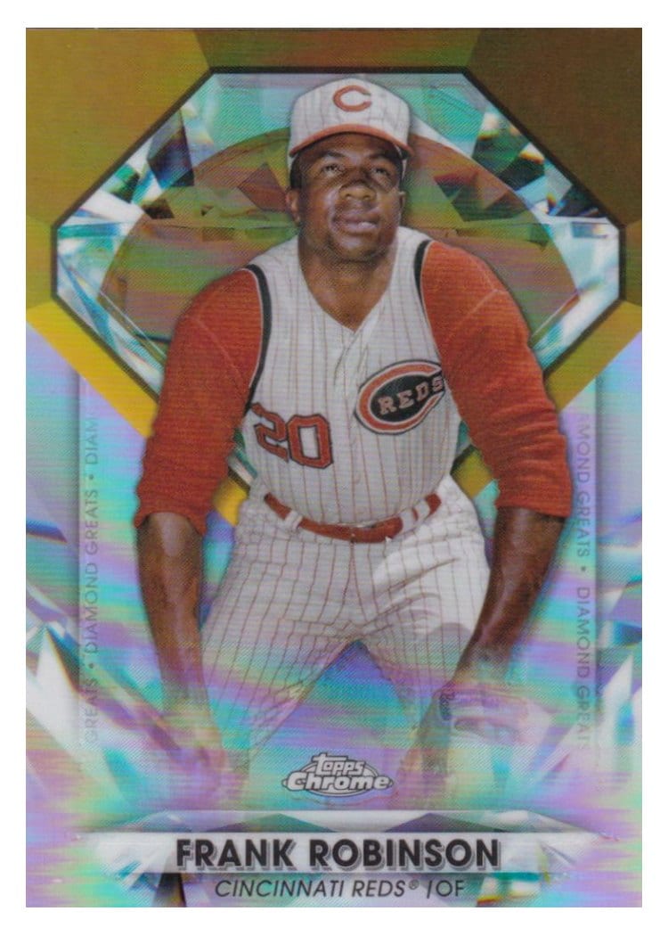2022 Topps Chrome Update Diamond Greats Die-Cuts Frank Robinson #DGC-32 card