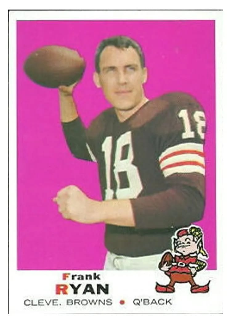 1969 Topps Frank Ryan #140 card