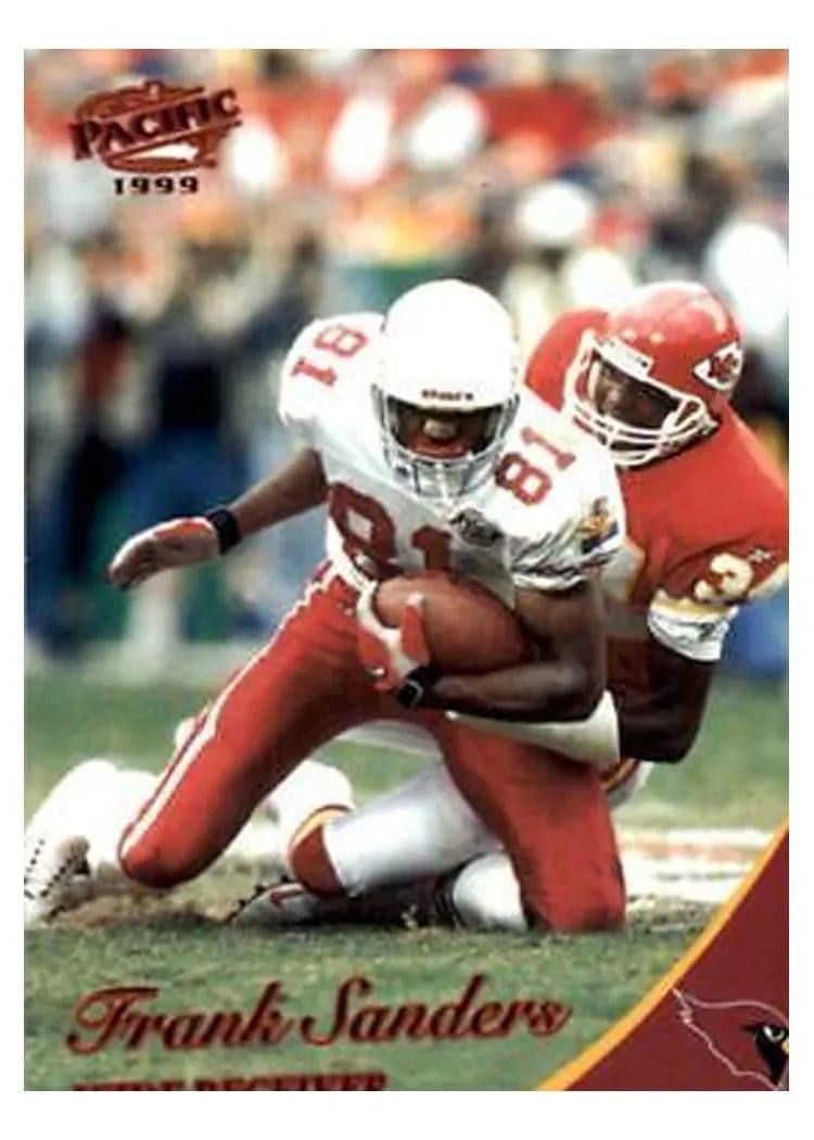 1999 Pacific Frank Sanders Copper #11 card