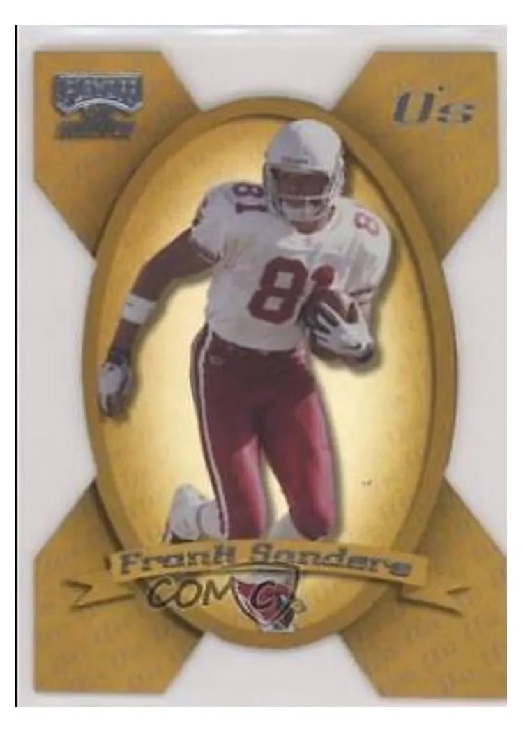 1999 Playoff Momentum Frank Sanders #3 card
