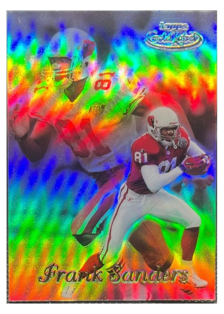 1999 Topps Gold Label Frank Sanders #64 card