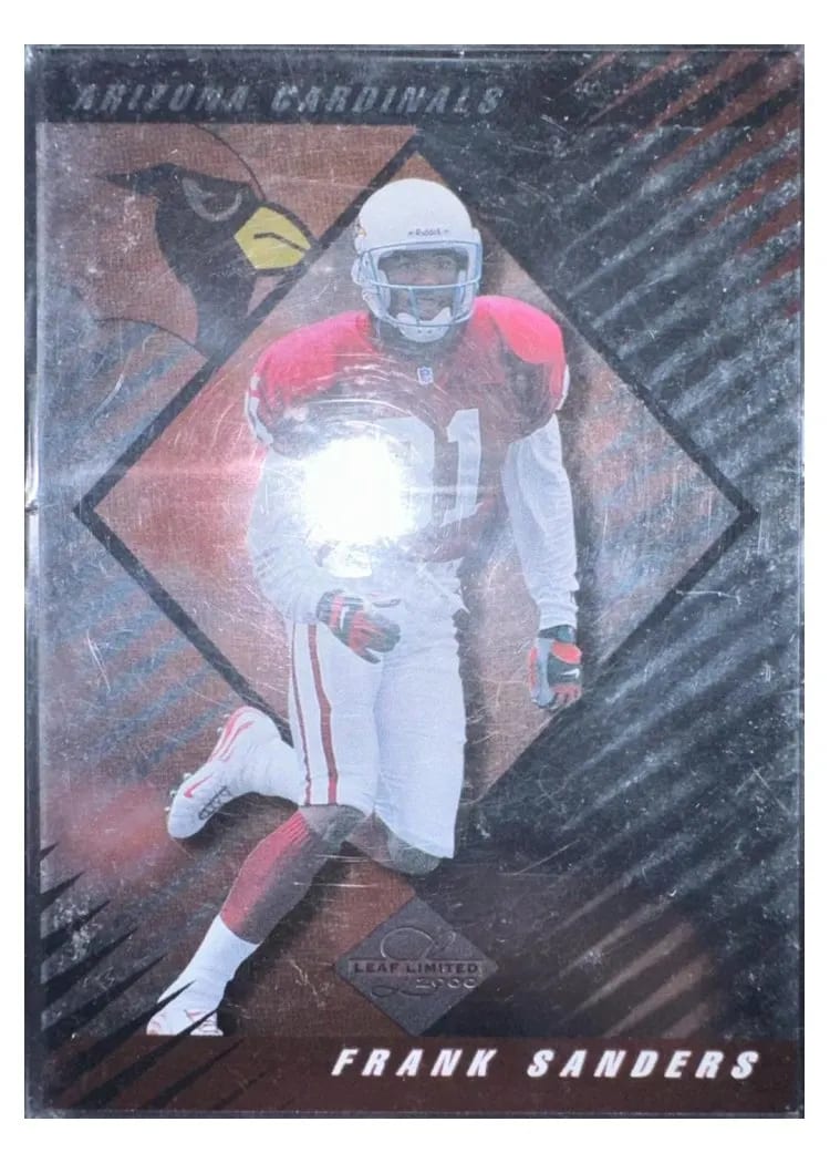 2000 Leaf Limited Frank Sanders #62 card