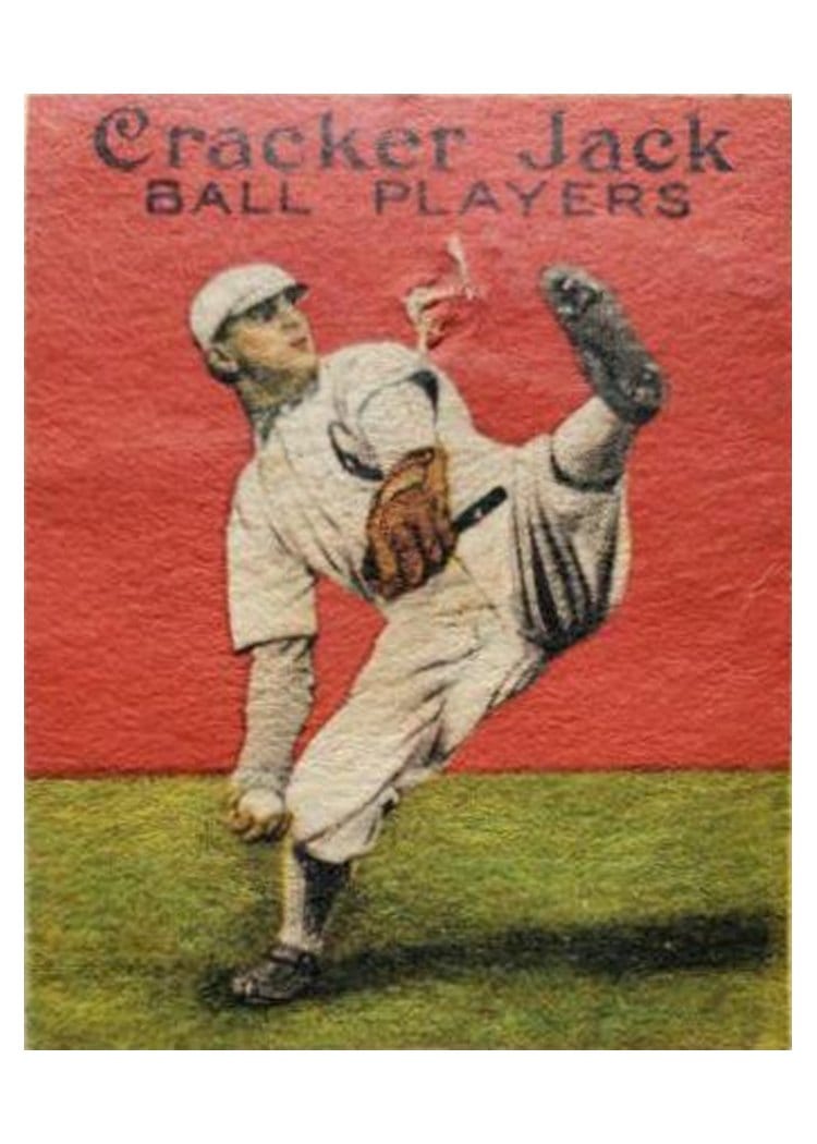 1914 Cracker Jack Frank Smith #90 card