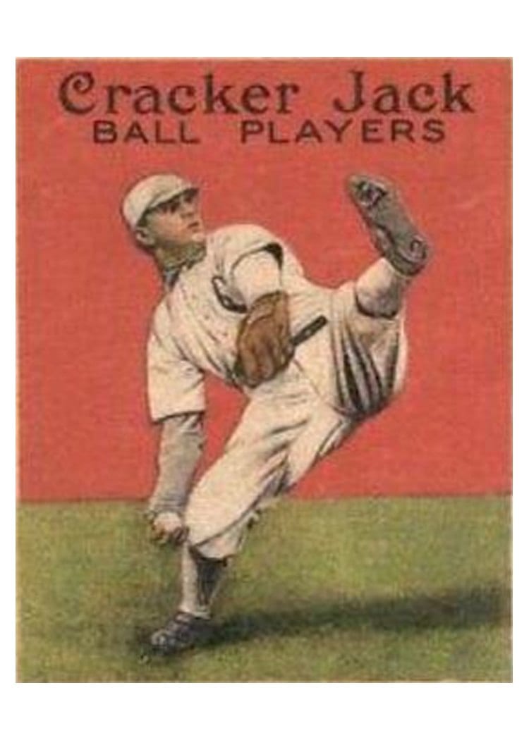 1915 Cracker Jack Frank Smith #90 card