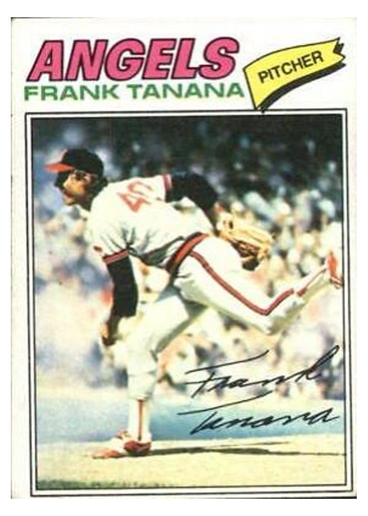 1977 Topps Frank Tanana #200 card