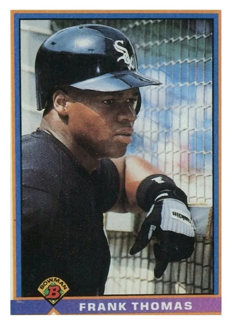 1991 Bowman Frank Thomas #366 card