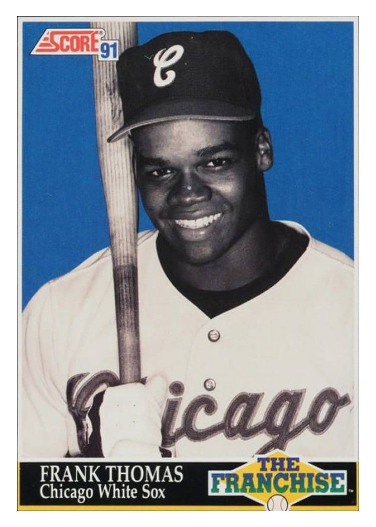 1991 Score Base Set Frank Thomas #874 card