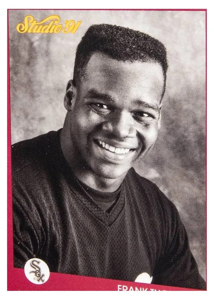1991 Studio Frank Thomas #40 card
