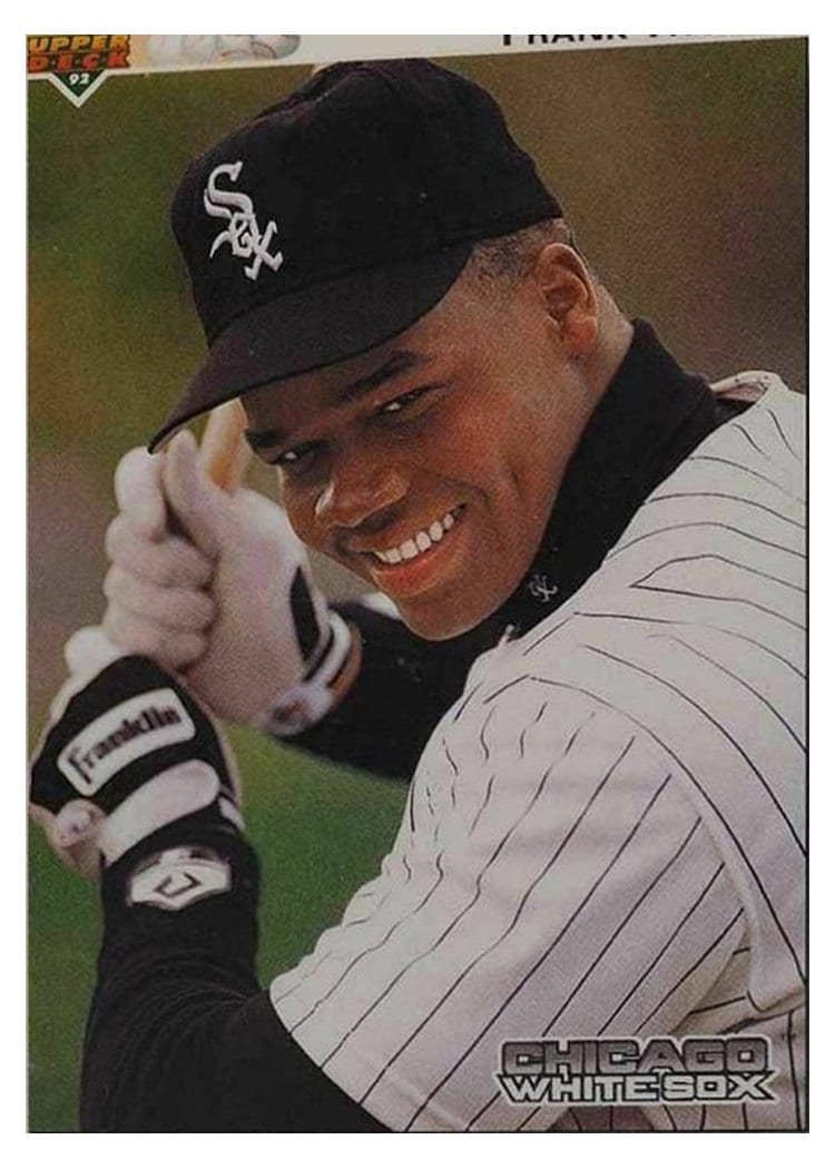 1992 Upper Deck Base Set Frank Thomas #166 card