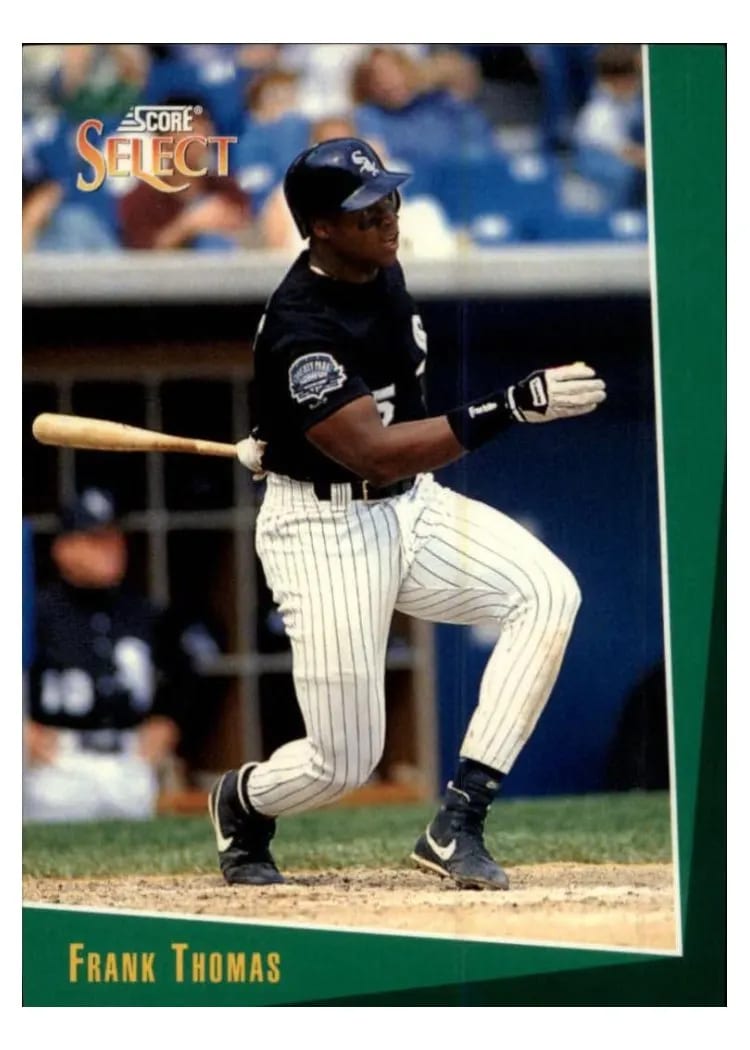 1993 Score Select Frank Thomas #6 card