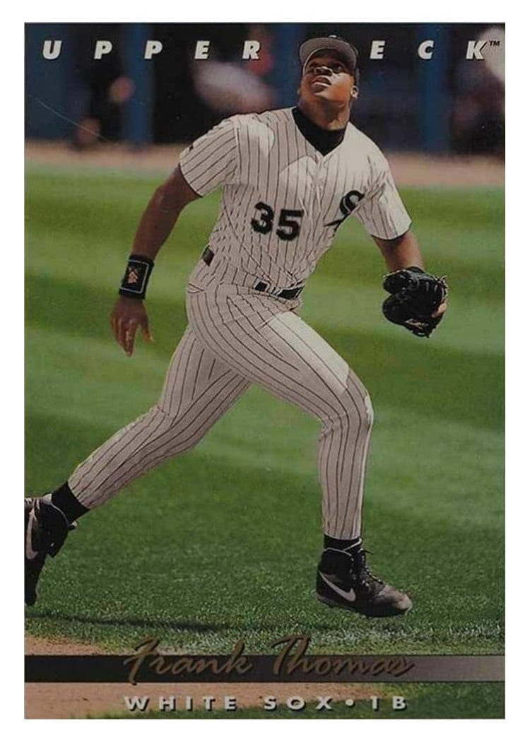 1993 Upper Deck Base Set Frank Thomas #555 card