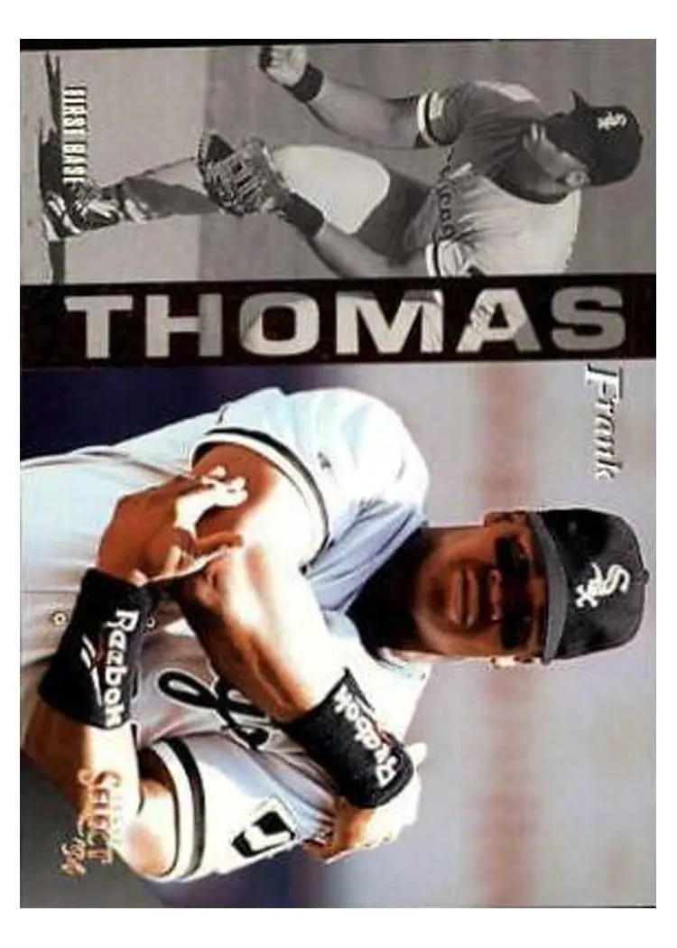 1994 Select Frank Thomas #6 card