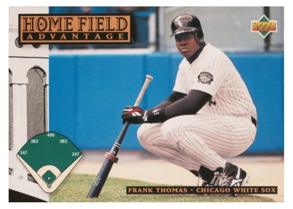 1994 Upper Deck Frank Thomas #284 card