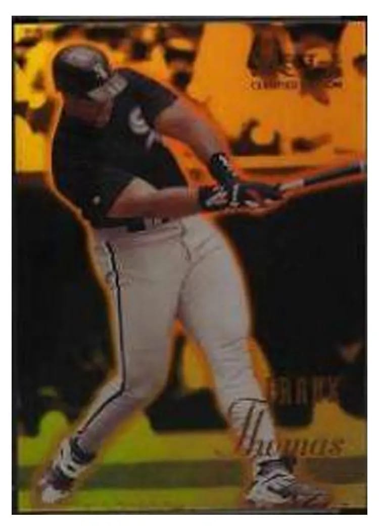 1995 Select Certified Frank Thomas #5 card