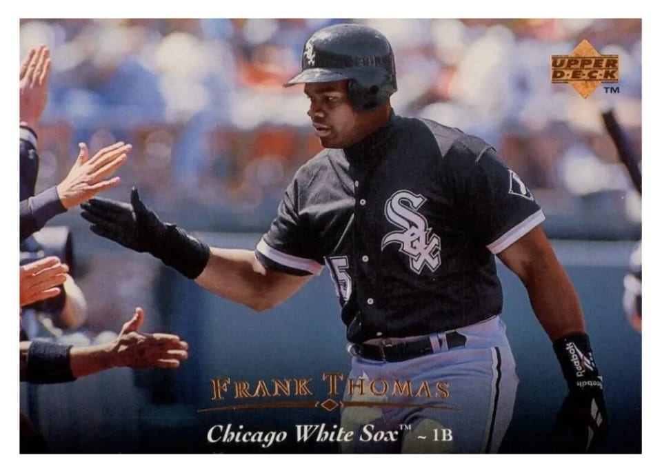 1995 Upper Deck Frank Thomas #435 card