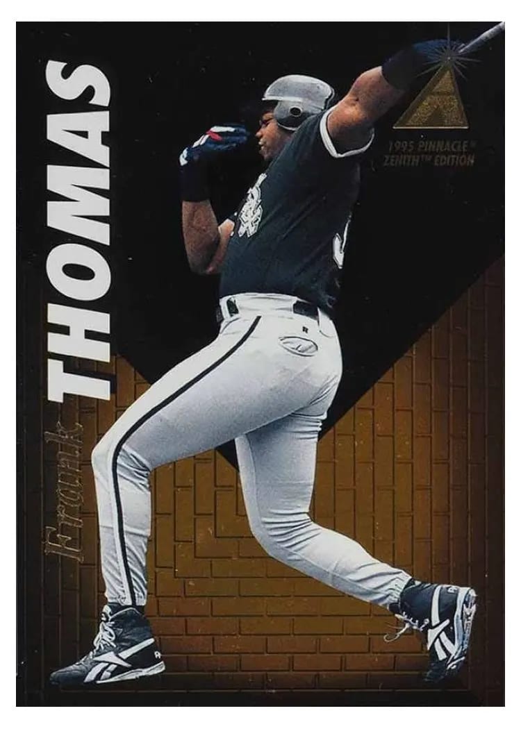 1995 Zenith Frank Thomas #33 card