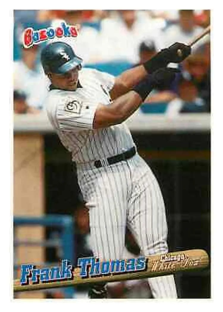 1996 Bazooka Frank Thomas #61 card