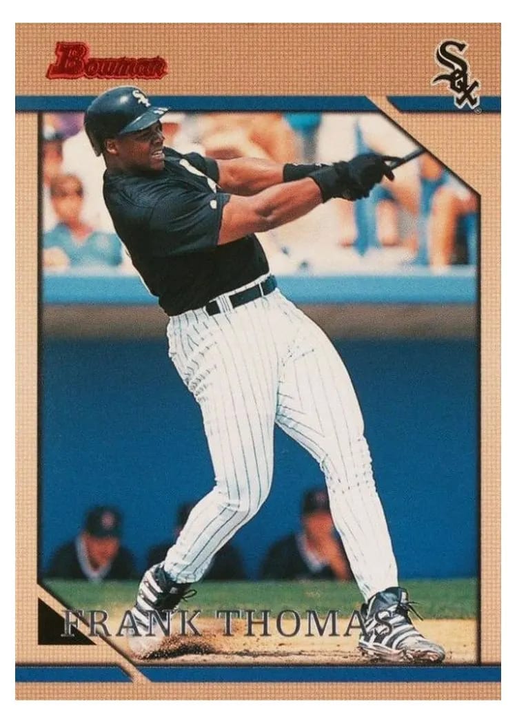 1996 Bowman Frank Thomas #54 card
