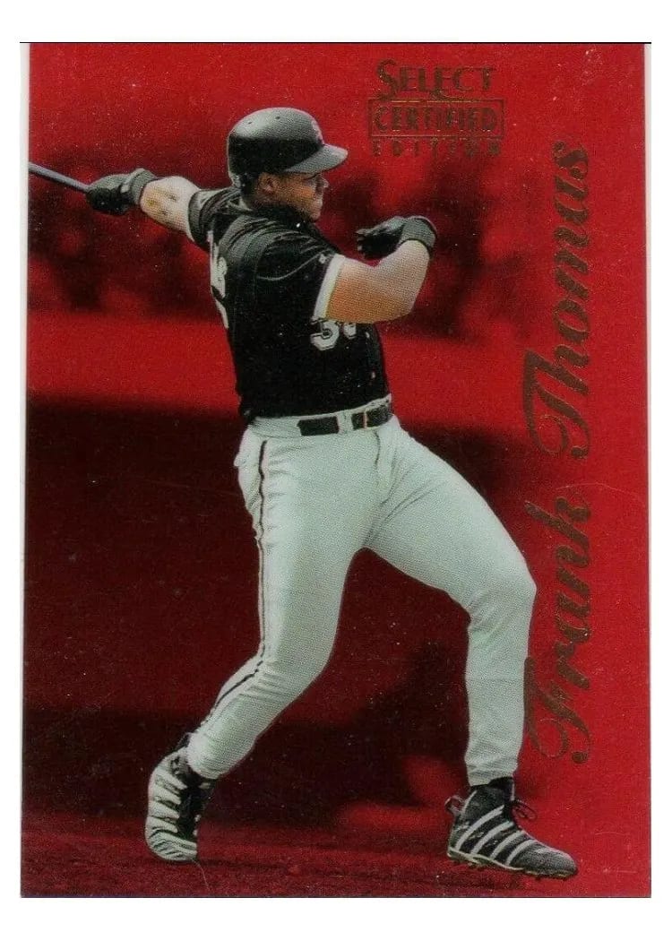 1996 Select Certified Frank Thomas #1 card