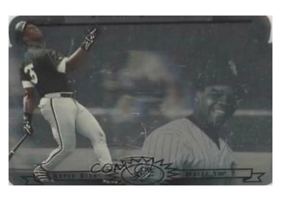 1996 Spx Frank Thomas #16 card