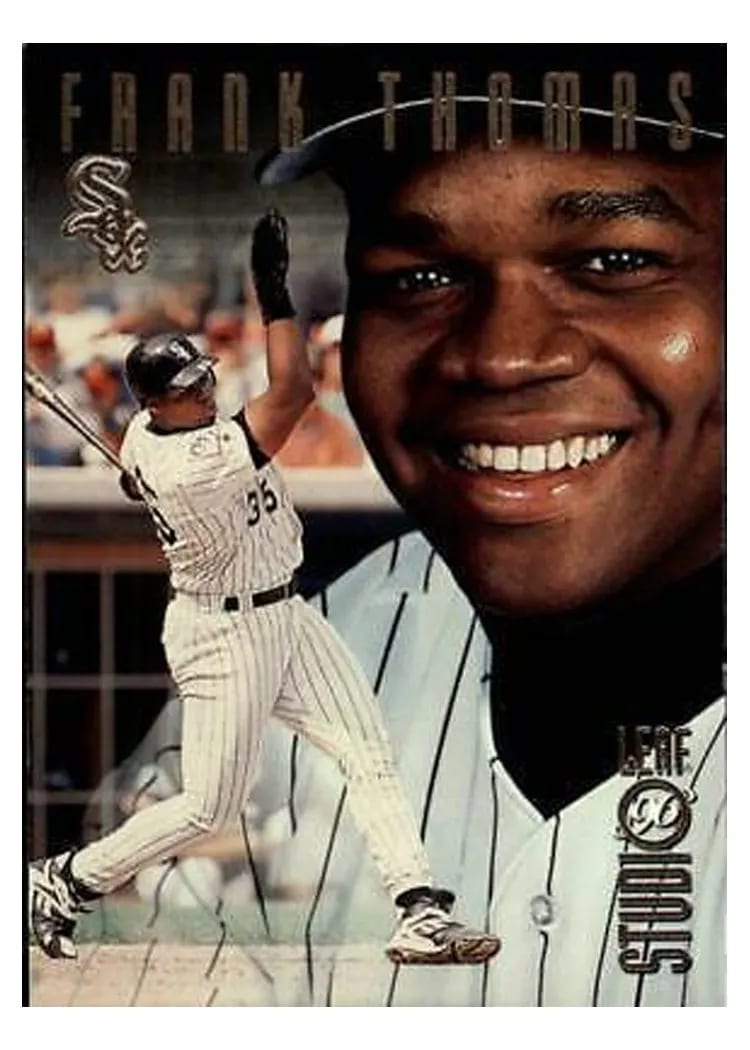 1996 Studio Frank Thomas #93 card