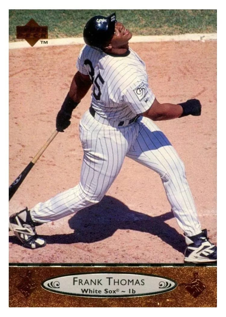 1996 Upper Deck Frank Thomas #300 card