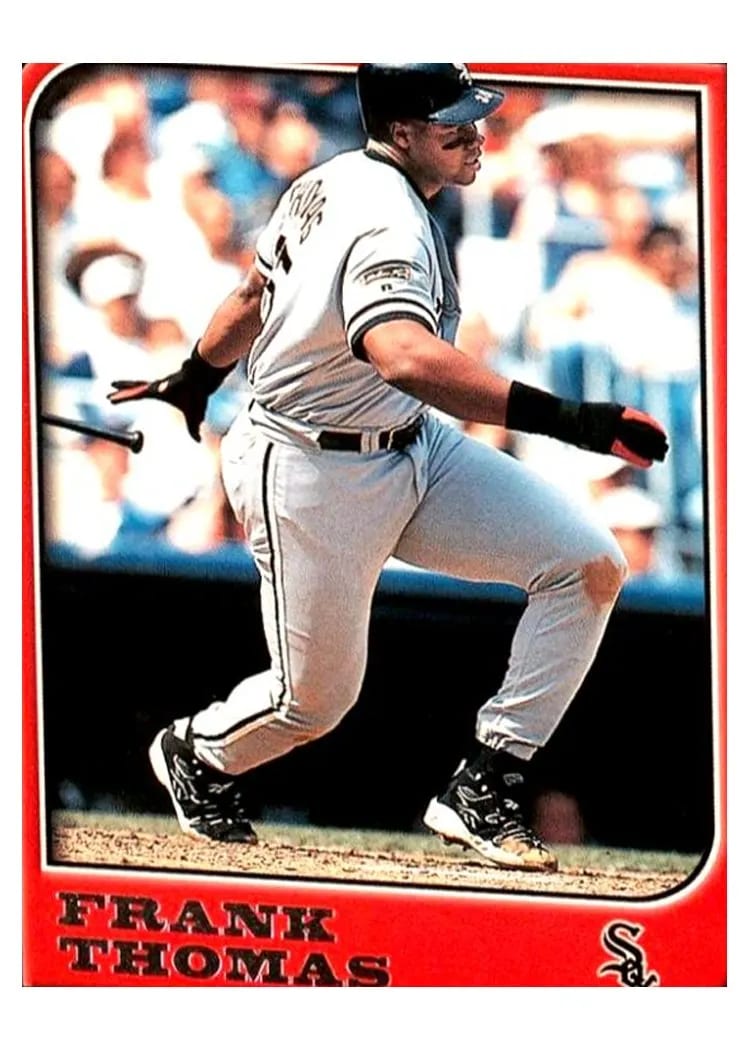1997 Bowman Frank Thomas #290 card