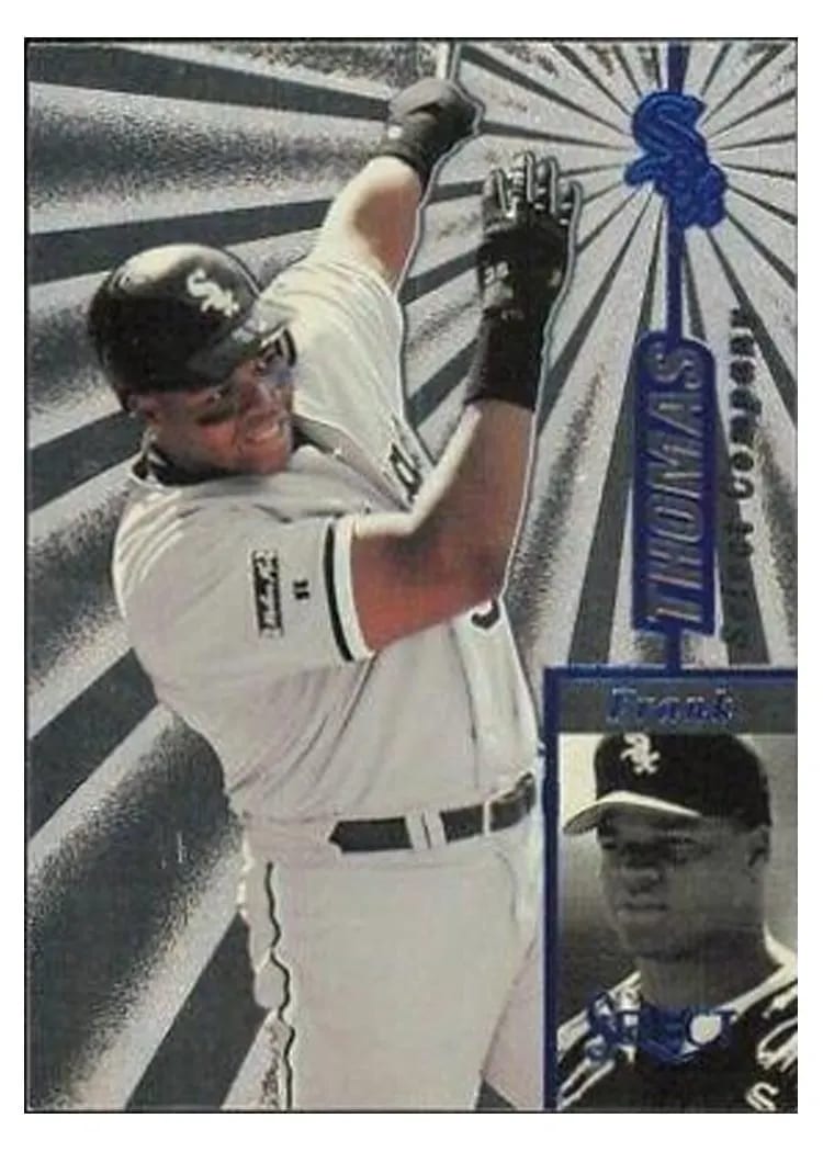 1997 Select Frank Thomas #8 card