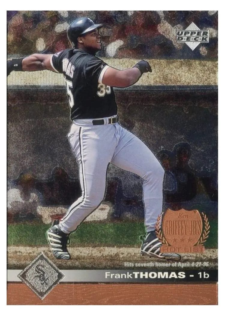 1997 Upper Deck Frank Thomas #418 card