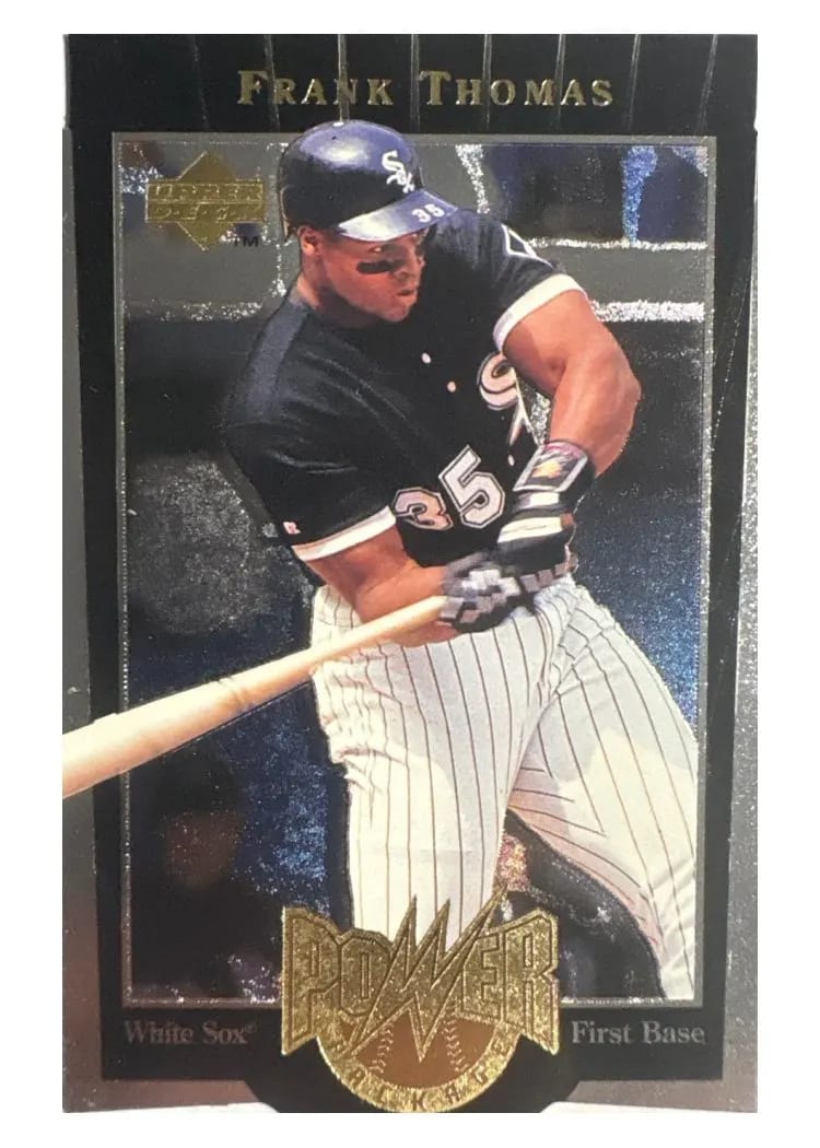 1997 Upper Deck Power Package Frank Thomas #PP20 card