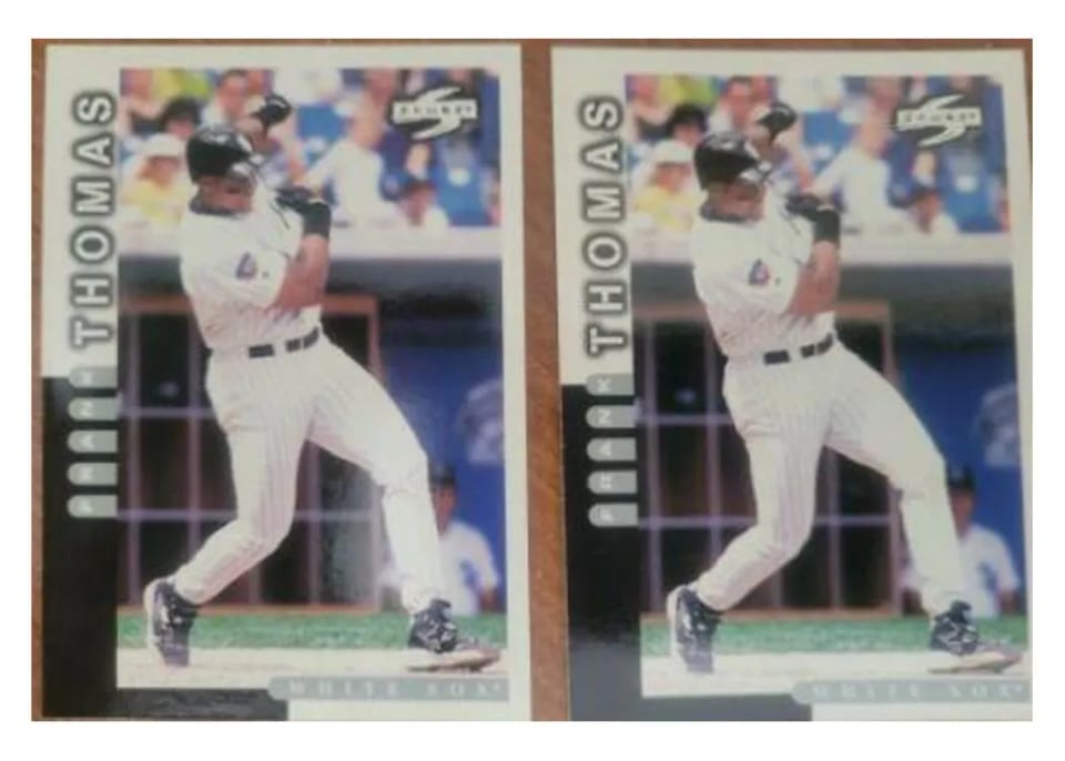 1998 Score Frank Thomas #105 card